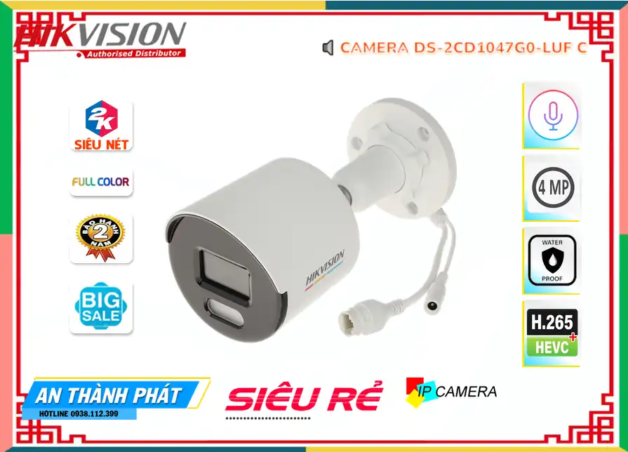 Camera DS-2CD1047G0-LUFC Hikvision Camera DS-2CD1047G0-LUFC Hikvision
