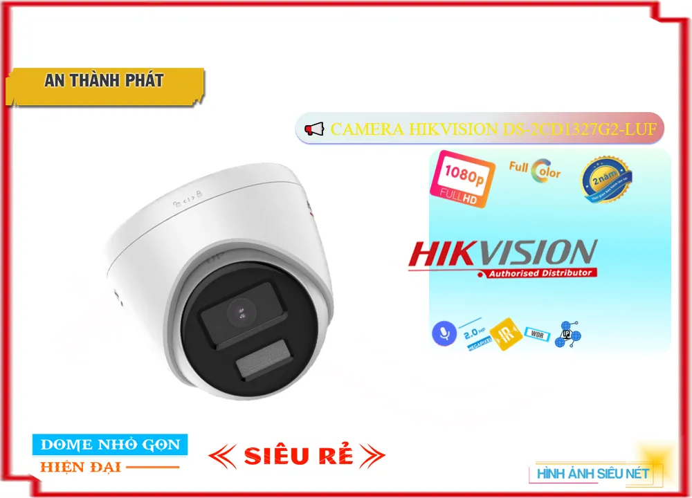 Hikvision DS-2CD1327G2-LUF Hình Ảnh Đẹp ✪ Hikvision DS-2CD1327G2-LUF Hình Ảnh Đẹp ✪