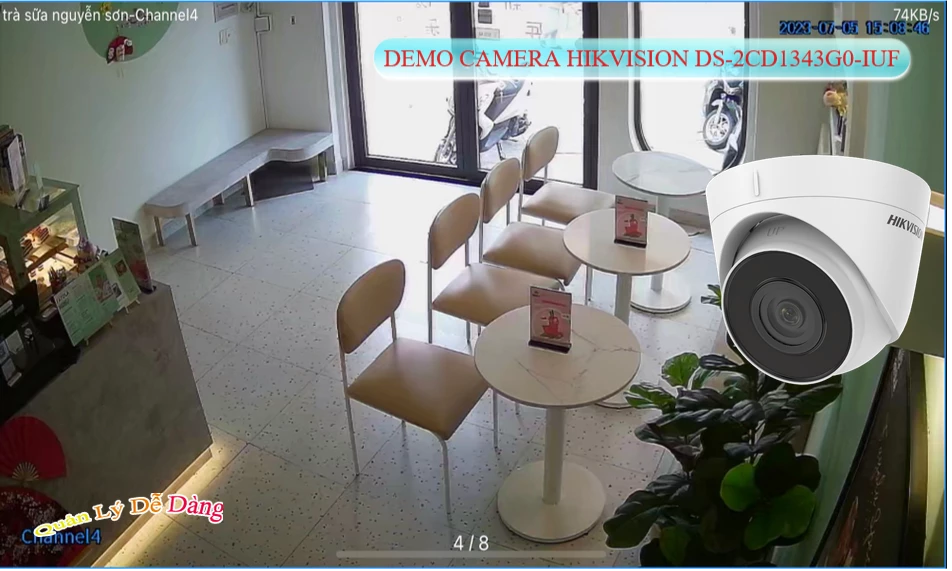 Camera Hikvision đang khuyến mãi DS-2CD1343G0-IUF Camera Hikvision đang khuyến mãi DS-2CD1343G0-IUF