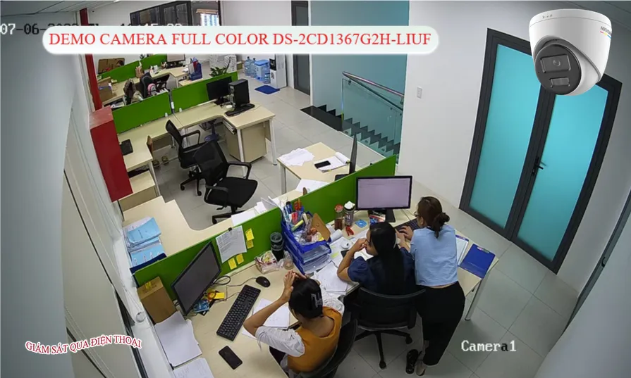 DS-2CD1367G2H-LIUF camera sắc nét Hikvision