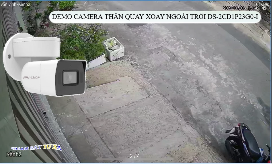 Camera Hikvision DS-2CD1P23G0-I Mẫu Đẹp