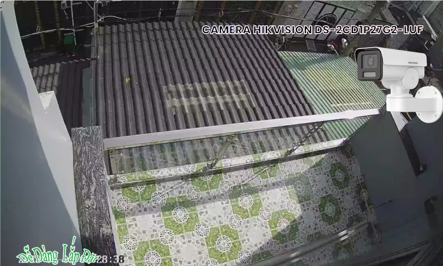 Camera DS-2CD1P27G2-LUF Hikvision đang khuyến mãi