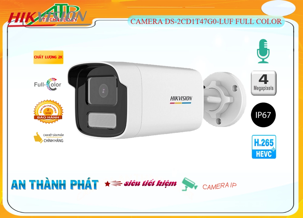 DS-2CD1T47G0-LUF IP Camera Giá Rẻ Hikvision DS-2CD1T47G0-LUF IP Camera Giá Rẻ Hikvision