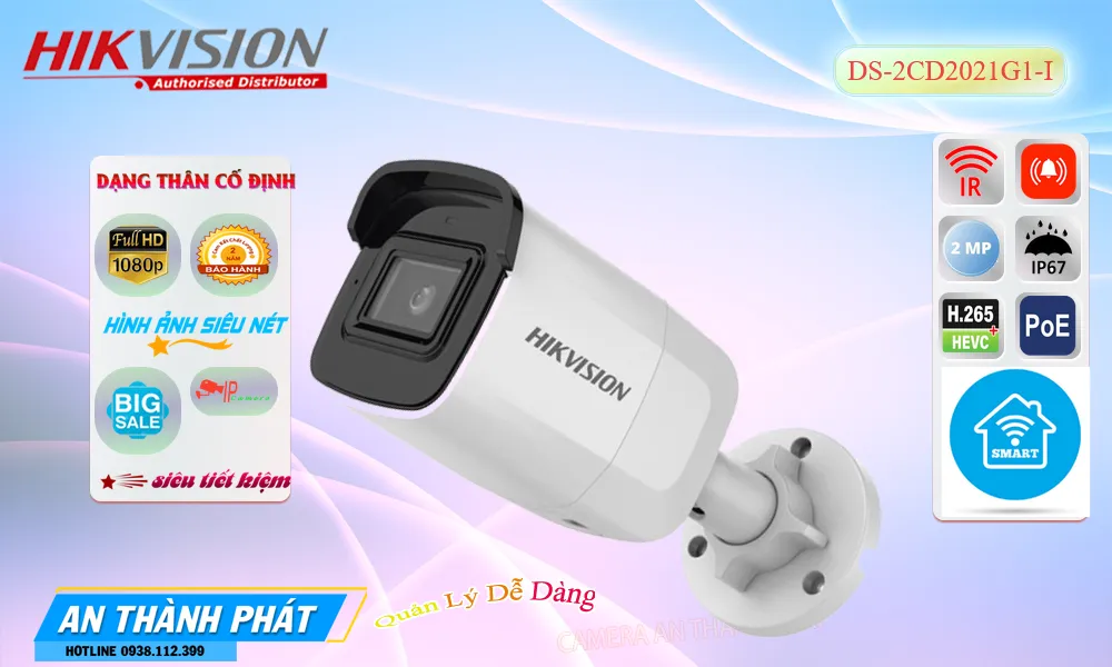 Camera Hikvision DS-2CD2021G1-I Mẫu Đẹp Camera Hikvision DS-2CD2021G1-I Mẫu Đẹp