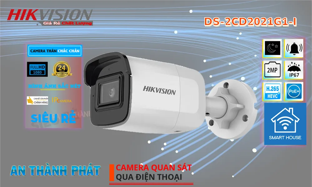 Camera Hikvision DS-2CD2021G1-I Mẫu Đẹp Camera Hikvision DS-2CD2021G1-I Mẫu Đẹp