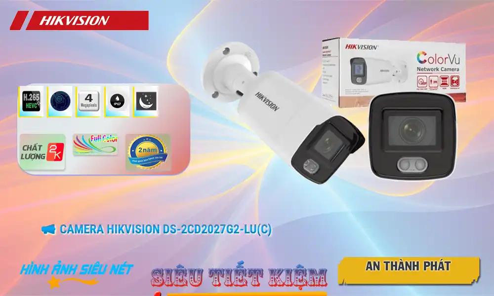 DS-2CD2027G2-LU(C) camera Hikvision