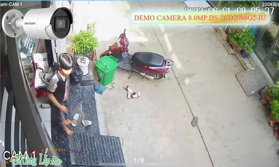 DS-2CD2086G2-IU camera sắc nét Hikvision ➠