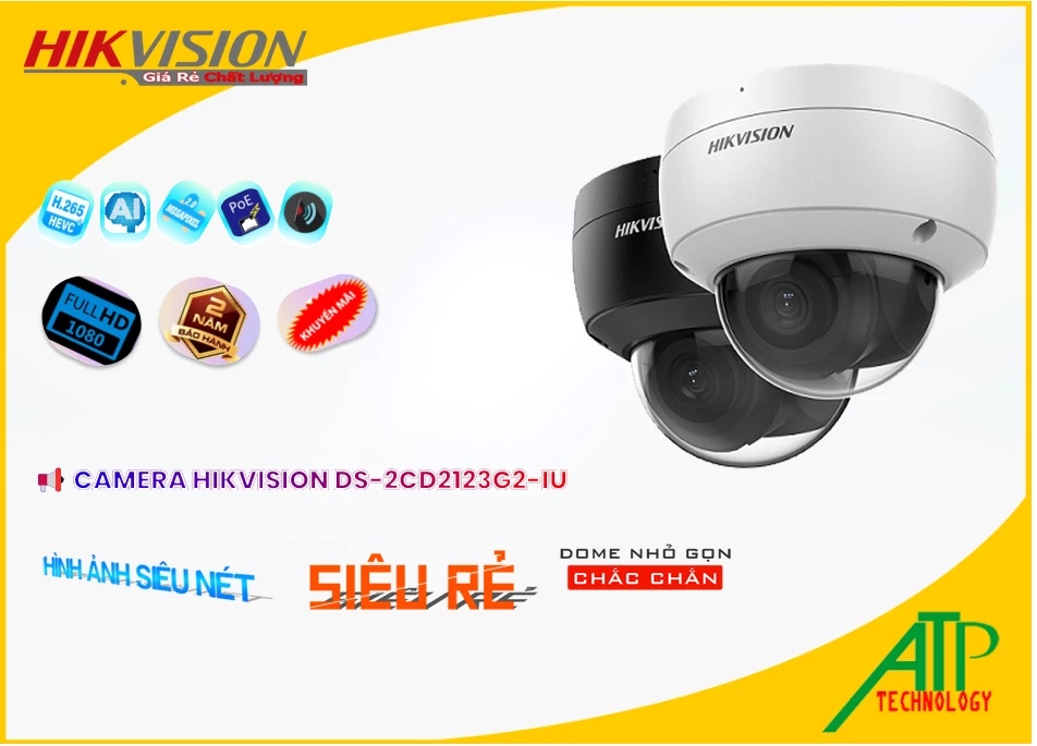 ❂ DS-2CD2123G2-IU Camera Giám Sát Đang giảm giá ❂ DS-2CD2123G2-IU Camera Giám Sát Đang giảm giá