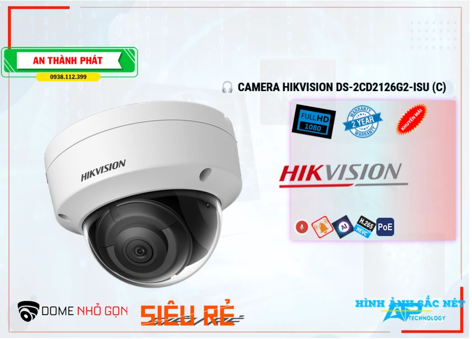 DS 2CD2126G2 ISU(C),Camera Hikvision DS-2CD2126G2-ISU(C),DS-2CD2126G2-ISU(C) Giá Hấp Dẫn,DS-2CD2126G2-ISU(C) Ip sắc nét  giá mới nhất,DS-2CD2126G2-ISU(C) Chính hãng,Bán rẻ  Camera Giám Sát DS-2CD2126G2-ISU(C),DS-2CD2126G2-ISU(C) bán rẻ,DS-2CD2126G2-ISU(C) 2.0 megapixel FULL HD 1080P tốt nhất,Giá Bán DS-2CD2126G2-ISU(C),Địa Chỉ Bán DS-2CD2126G2-ISU(C),thông số DS-2CD2126G2-ISU(C),tuổi thọ DS-2CD2126G2-ISU(C),DS-2CD2126G2-ISU(C) Chất lượng nhất,DS-2CD2126G2-ISU(C) Giá Khuyến Mãi