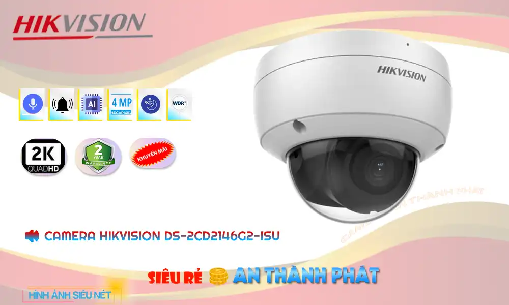 DS-2CD2146G2-ISU sắc nét Hikvision