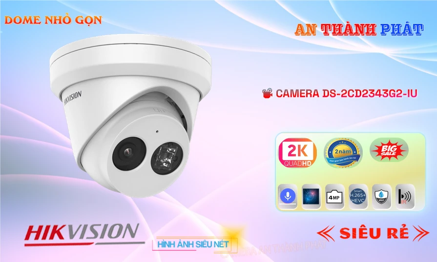 Hikvision DS-2CD2343G2-IU