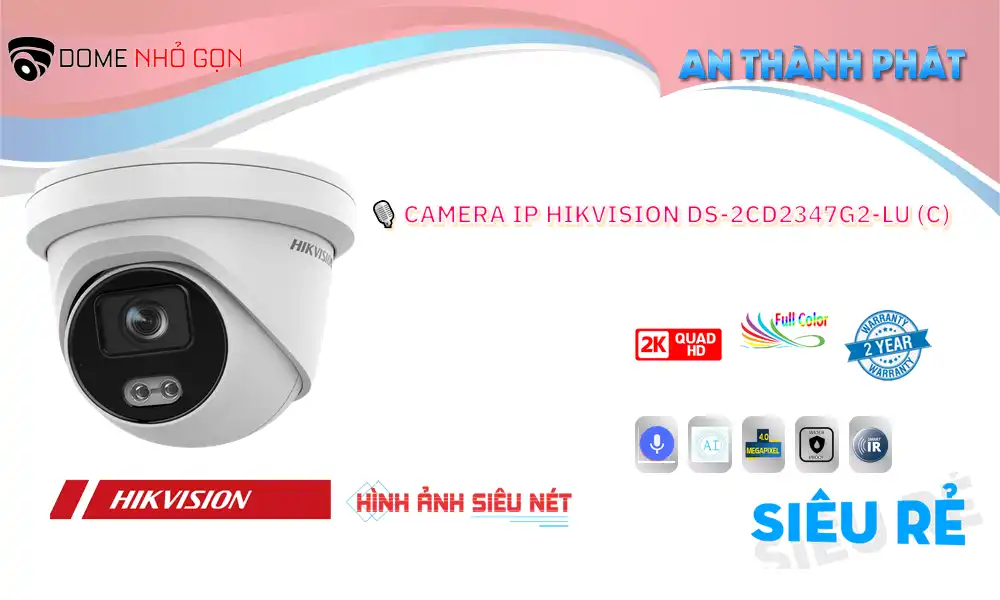 ➠  DS-2CD2347G2-LU (C) camera Hikvision
