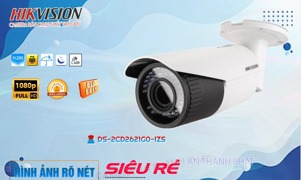✅ Camera DS-2CD2621G0-IZS Hikvision Với giá cạnh tranh ✅ Camera DS-2CD2621G0-IZS Hikvision Với giá cạnh tranh