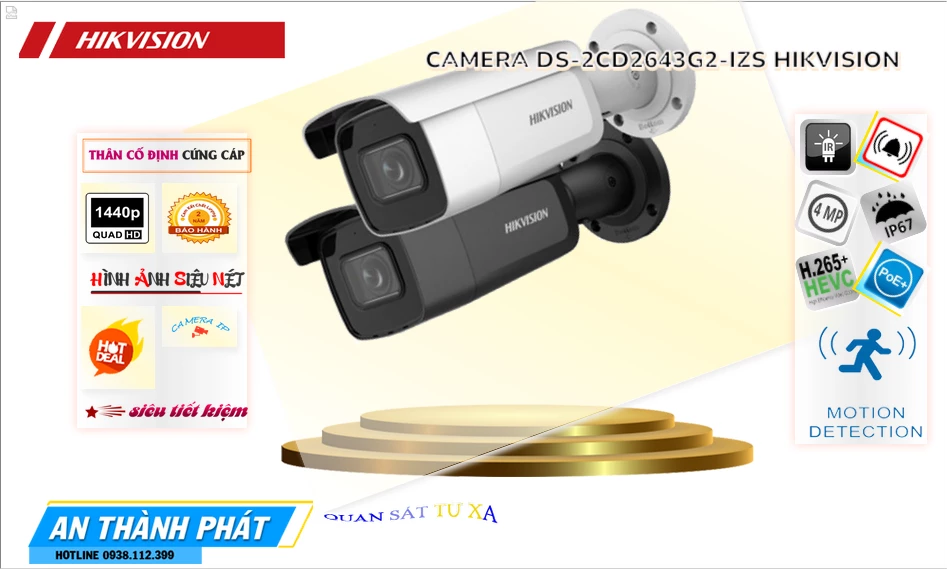 DS-2CD2643G2-IZS Camera Hikvision ❂ DS-2CD2643G2-IZS Camera Hikvision ❂