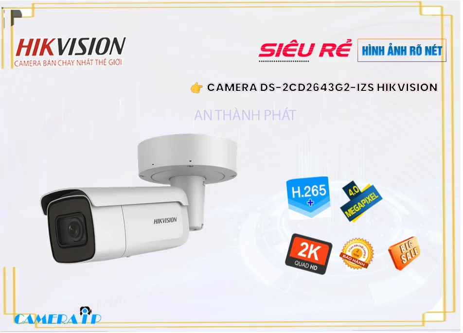 DS-2CD2643G2-IZS Camera Hikvision ❂ DS-2CD2643G2-IZS Camera Hikvision ❂