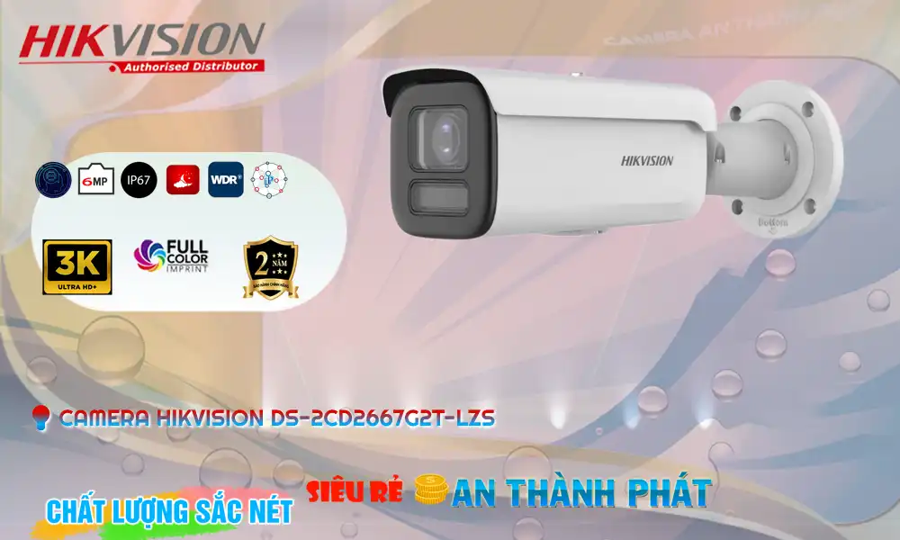 DS-2CD2667G2T-LZS sắc nét Hikvision DS-2CD2667G2T-LZS sắc nét Hikvision