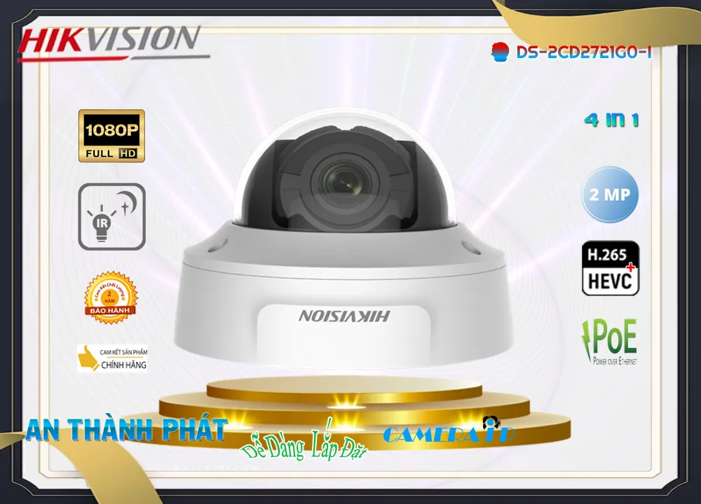 Camera Hikvision DS-2CD2721G0-I Camera Hikvision DS-2CD2721G0-I