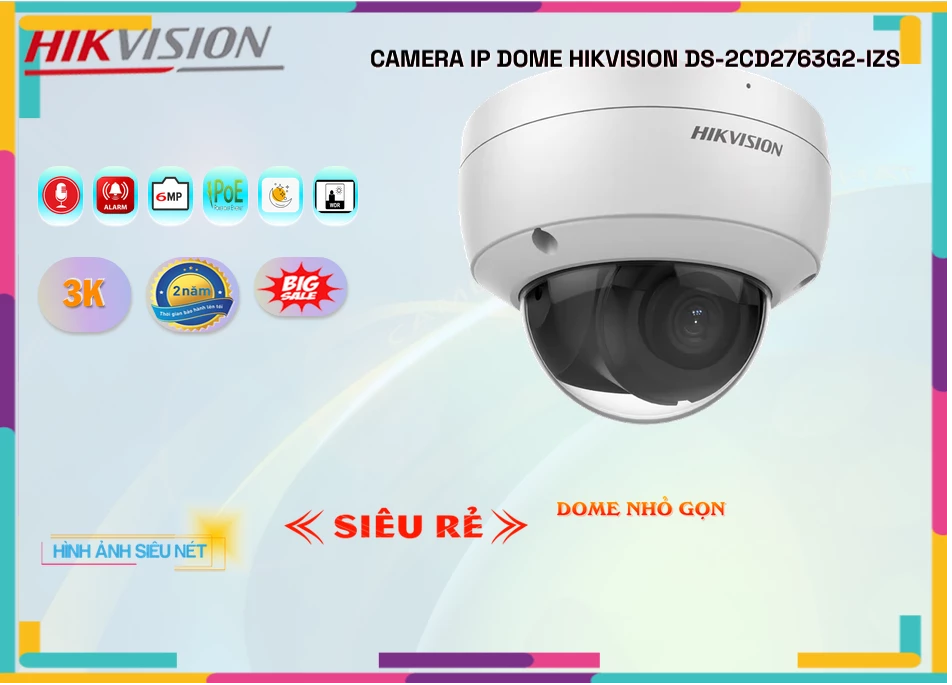 Camera IP 6MP Hikvision DS-2CD2763G2-IZS,DS-2CD2763G2-IZS Giá rẻ,DS-2CD2763G2-IZS chiết khấu cao,Thông số DS-2CD2763G2-IZS Công Nghệ IP ,bán DS-2CD2763G2-IZS,Bán Giá DS-2CD2763G2-IZS Hình ảnh sắc nét với Ultra 4k lite ,Bán Sỉ ,DS-2CD2763G2-IZS Bán Sỉ,Giá Bán DS-2CD2763G2-IZS,cửa hàng bán DS-2CD2763G2-IZS,thông số DS-2CD2763G2-IZS,DS-2CD2763G2-IZS Tốt nhất,DS-2CD2763G2-IZS Chiết khấu cao