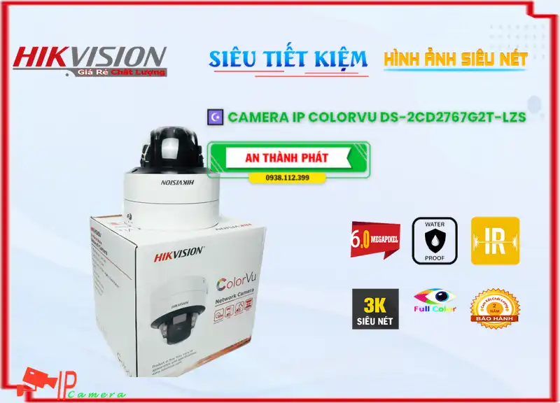 DS-2CD2767G2T-LZS sắc nét Hikvision DS-2CD2767G2T-LZS sắc nét Hikvision