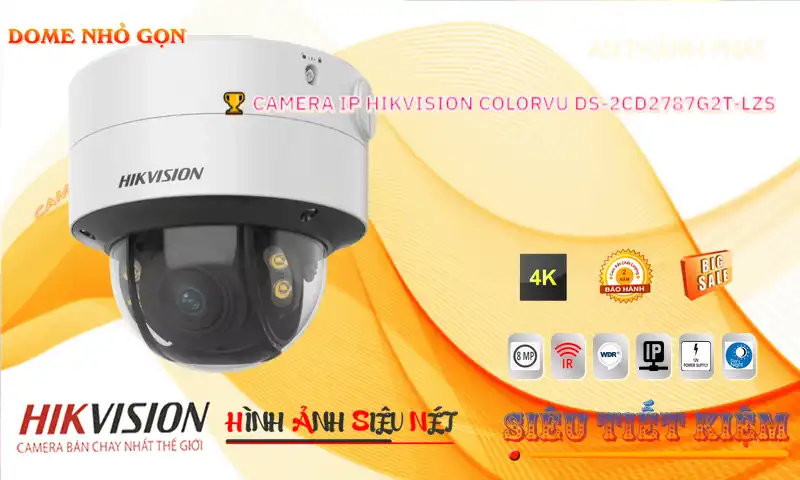 ➠ DS-2CD2787G2T-LZS sắc nét Hikvision ➠ DS-2CD2787G2T-LZS sắc nét Hikvision