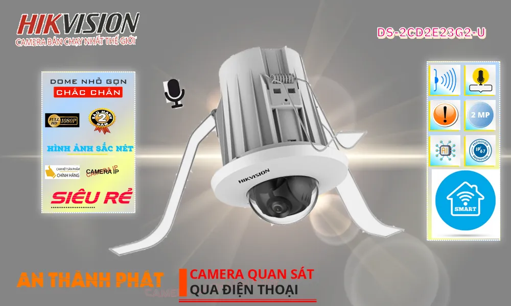 DS-2CD2E23G2-U Hikvision Chất Lượng