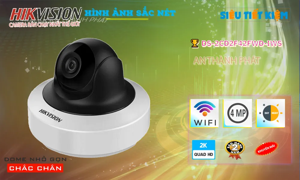 Camera DS-2CD2F42FWD-IWS Hikvision Giá rẻ Camera DS-2CD2F42FWD-IWS Hikvision Giá rẻ