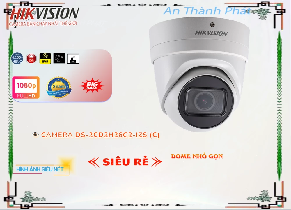 DS 2CD2H26G2 IZS(C),Camera Hikvision DS-2CD2H26G2-IZS(C),DS-2CD2H26G2-IZS(C) Giá rẻ,DS-2CD2H26G2-IZS(C) Ip sắc nét  giá mới nhất,DS-2CD2H26G2-IZS(C) Chính hãng,Bán rẻ  Loại Camera an ninh DS-2CD2H26G2-IZS(C),DS-2CD2H26G2-IZS(C) bán rẻ,DS-2CD2H26G2-IZS(C) 2.0 megapixel FULL HD 1080P tốt nhất,Giá Bán DS-2CD2H26G2-IZS(C),Địa Chỉ Bán DS-2CD2H26G2-IZS(C),thông số DS-2CD2H26G2-IZS(C),tuổi thọ DS-2CD2H26G2-IZS(C),DS-2CD2H26G2-IZS(C) Tốt nhất,DS-2CD2H26G2-IZS(C) Giá Khuyến Mãi