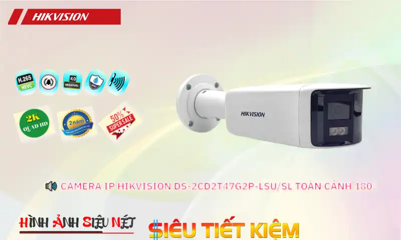 ➠ DS-2CD2T47G2P-LSU/SL sắc nét Hikvision ➠ DS-2CD2T47G2P-LSU/SL sắc nét Hikvision