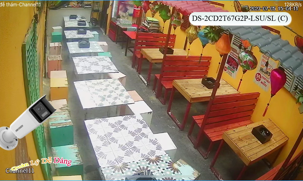 Camera DS-2CD2T67G2P-LSU/SL(C) Hikvision ✔️