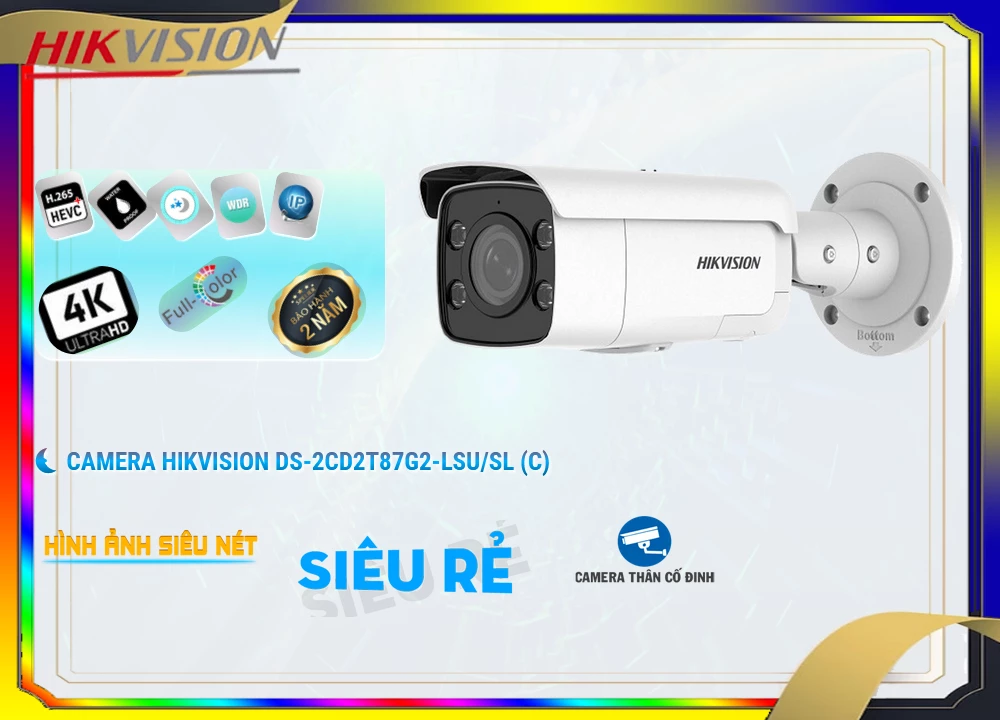 Camera Hikvision DS-2CD2T87G2-LSU/SL(C),DS-2CD2T87G2-LSU/SL(C) giá mới nhấtDS-2CD2T87G2-LSU/SL(C) Chính hãng,DS 2CD2T87G2 LSU/SL(C),Giá Bán DS-2CD2T87G2-LSU/SL(C) Siêu sắc nét Ultra 4k 8.0 MP ,Địa Chỉ Bán  Camera Giám Sát DS-2CD2T87G2-LSU/SL(C),DS-2CD2T87G2-LSU/SL(C) giá mới nhất,DS-2CD2T87G2-LSU/SL(C) Chính hãng,Giá ,Giá kỹ thuật DS-2CD2T87G2-LSU/SL(C)