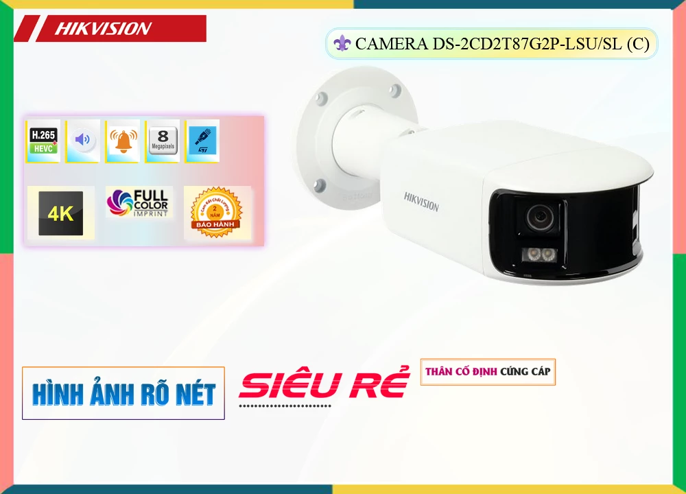 Camera Hikvision DS-2CD2T87G2P-LSU/SL(C),Thông số DS-2CD2T87G2P-LSU/SL(C),DS-2CD2T87G2P-LSU/SL(C) giá mới nhất,DS-2CD2T87G2P-LSU/SL(C) Công Nghệ IP  Bán Sỉ, Camera quan sát DS 2CD2T87G2P LSU/SL(C),DS-2CD2T87G2P-LSU/SL(C) tốt nhất,Giá Bán DS-2CD2T87G2P-LSU/SL(C) Siêu sắc nét Ultra 4k 8.0 MP ,DS-2CD2T87G2P-LSU/SL(C) Chính hãng,Bán rẻ DS-2CD2T87G2P-LSU/SL(C),Giá DS-2CD2T87G2P-LSU/SL(C),thông số DS-2CD2T87G2P-LSU/SL(C),DS-2CD2T87G2P-LSU/SL(C) Tốt nhất,DS-2CD2T87G2P-LSU/SL(C) Giá Khuyến Mãi,DS-2CD2T87G2P-LSU/SL(C) Giá rẻ