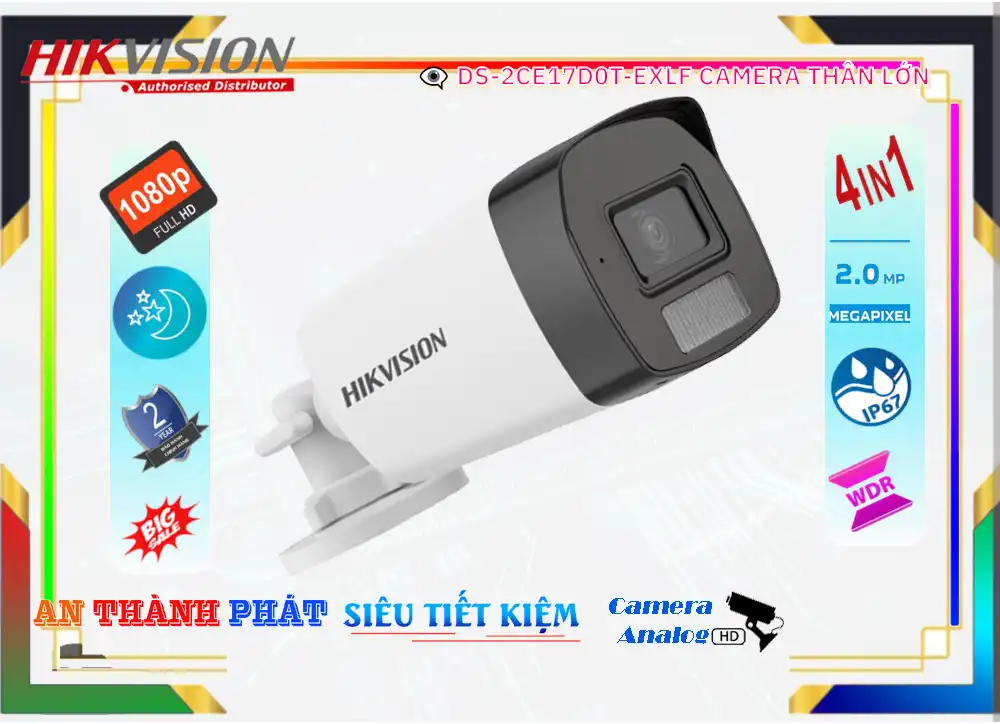 Camera Hikvision <b>DS-2CE17D0T-EXLF</b> Camera Hikvision <b>DS-2CE17D0T-EXLF</b>