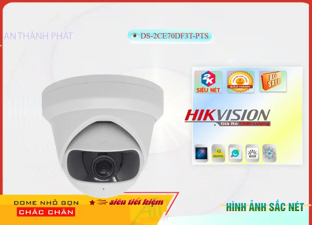 DS-2CE70DF3T-PTS Camera Hikvision DS-2CE70DF3T-PTS Camera Hikvision