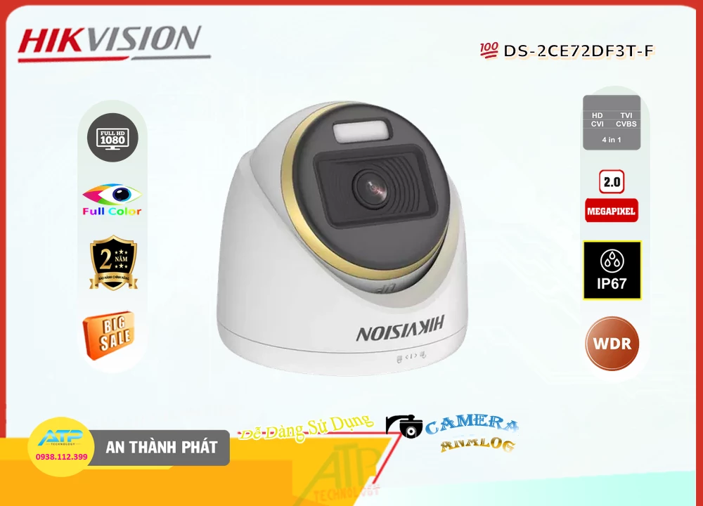 Camera Full Color Hikvision DS-2CE72DF3T-F,thông số DS-2CE72DF3T-F,DS-2CE72DF3T-F Công Nghệ HD  Giá rẻ,DS 2CE72DF3T F,chức năng  Camera DS-2CE72DF3T-F,Giá DS-2CE72DF3T-F,DS-2CE72DF3T-F mới,Giá buôn DS-2CE72DF3T-F,Giá Bán DS-2CE72DF3T-F,DS-2CE72DF3T-F nơi bán rẻ nhất,DS-2CE72DF3T-F Bán Giá Rẻ,DS-2CE72DF3T-F Công Nghệ Mới,DS-2CE72DF3T-F Giá hấp dẫn