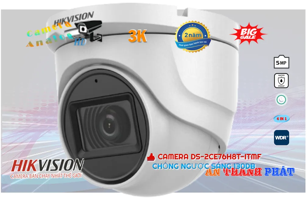 ✅ DS-2CE76H8T-ITMF Camera Hikvision Giá rẻ ✅ DS-2CE76H8T-ITMF Camera Hikvision Giá rẻ