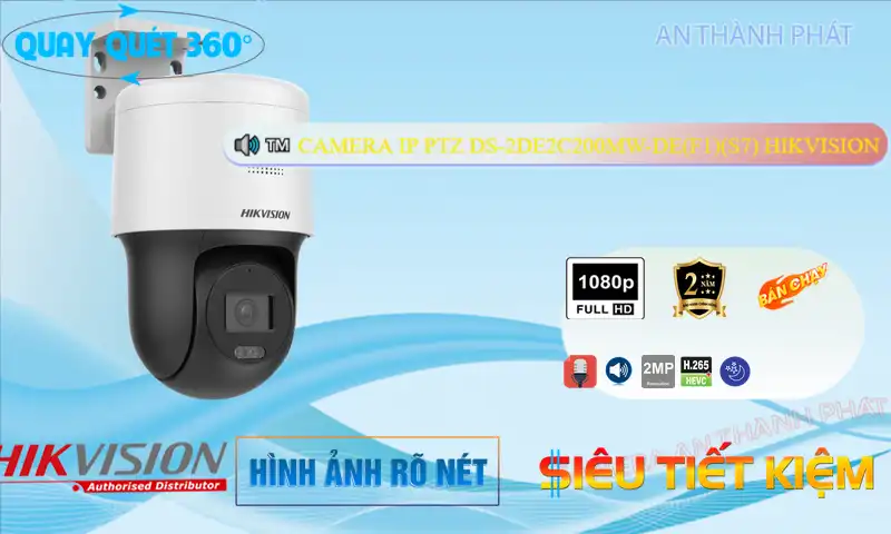 DS-2DE2C200MW-DE(F1)(S7) sắc nét Hikvision