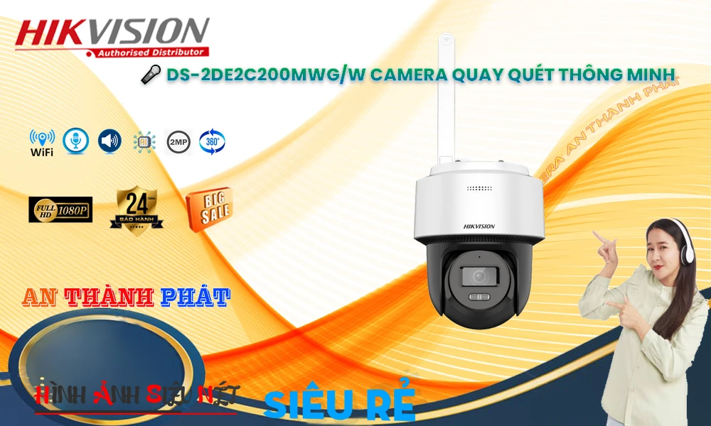 DS-2DE2C200MWG/W Camera Chính Hãng Hikvision