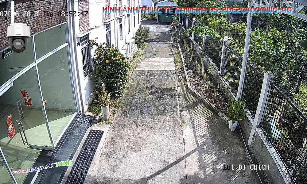 Camera Hikvision DS-2DE2C400MWG-4G Tích Hợp Sim 4G