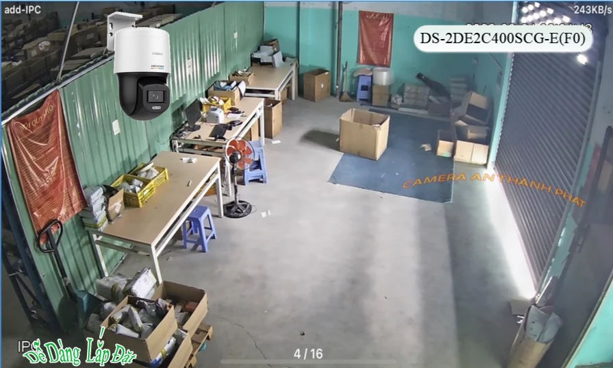 DS-2DE2C400SCG-E(F0) Camera Hikvision