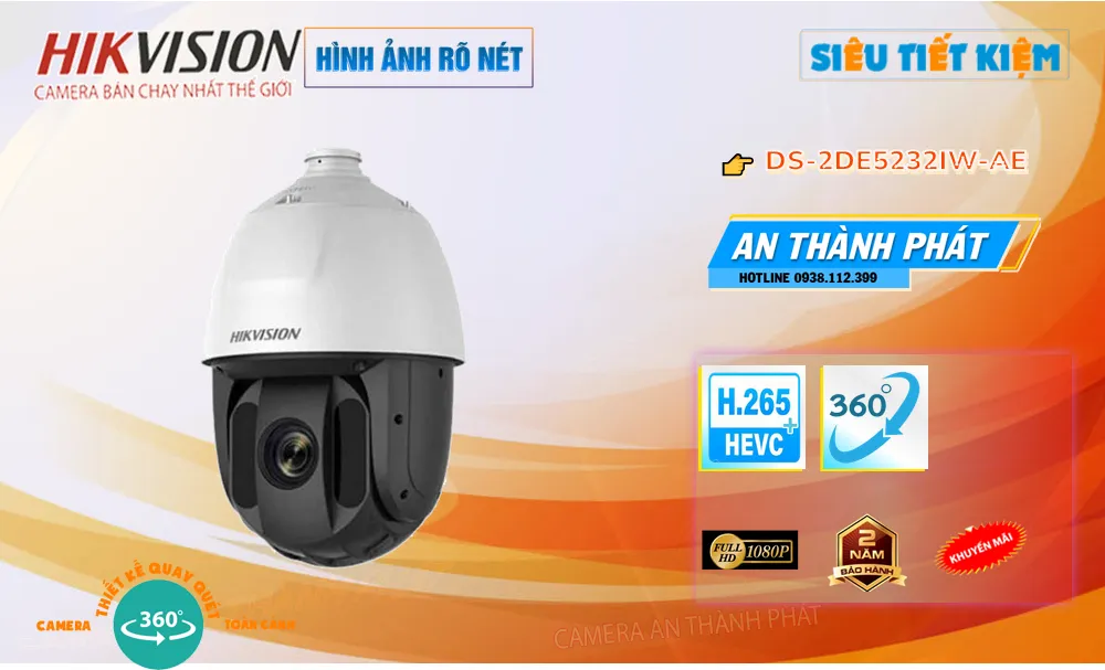 Camera DS-2DE5232IW-AE Hikvision ✔️