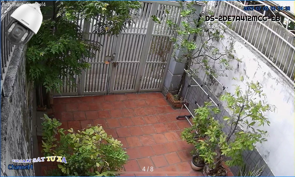 DS-2DE7A412MCG-EB Hikvision Thiết kế Đẹp