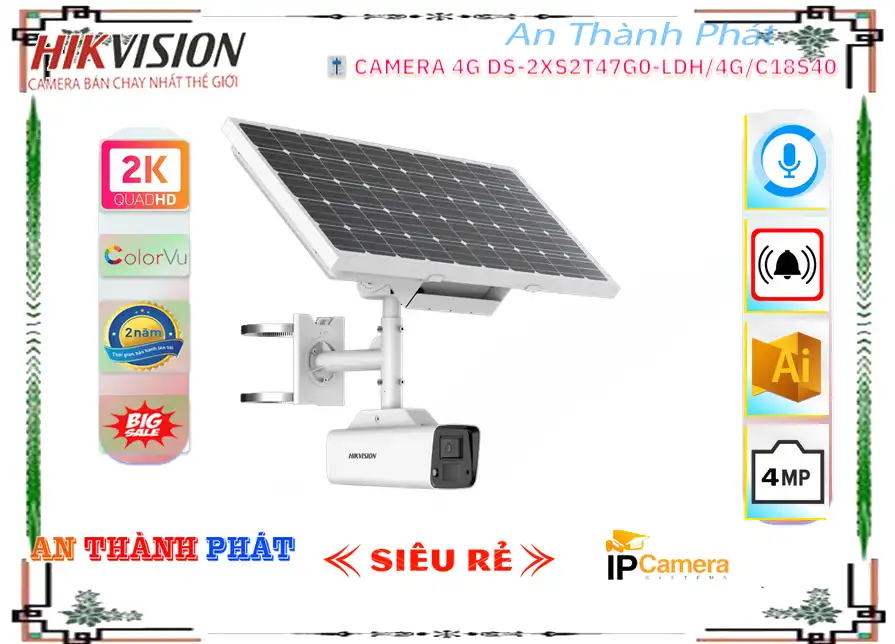 DS-2XS2T47G0-LDH/4G/C18S40 Camera Hikvision Giá rẻ