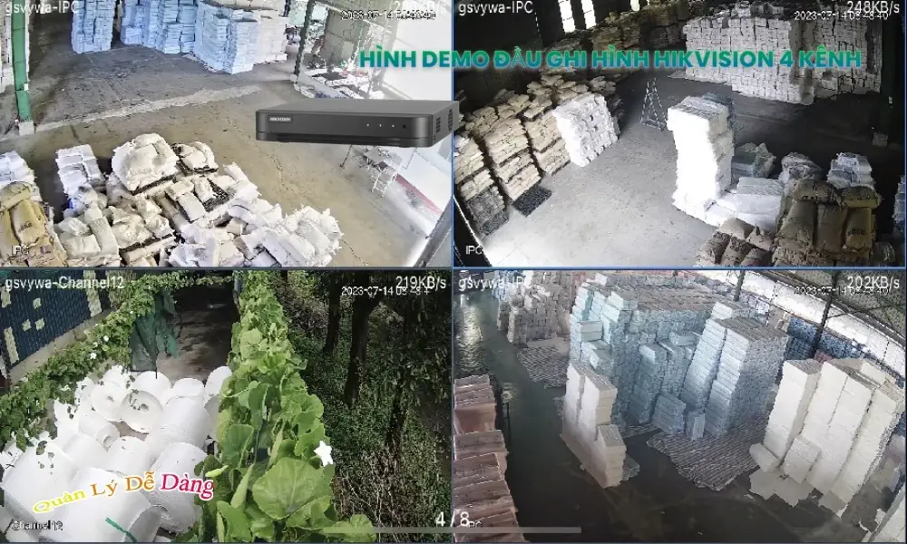 DS-7204HGHI-K1 Đầu Ghi Hikvision DS-7204HGHI-K1 Đầu Ghi Hikvision