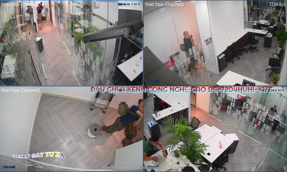 DS-7204HUHI-K1/E Đầu Thu Hikvision