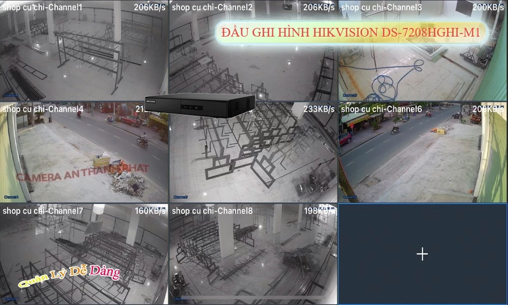 DS-7208HGHI-M1 Đầu Thu Hikvision DS-7208HGHI-M1 Đầu Thu Hikvision