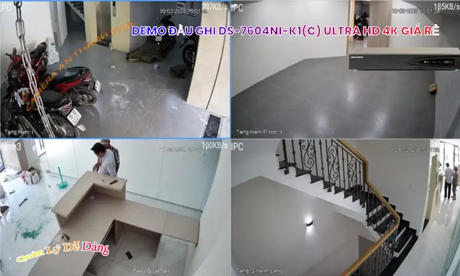 Hikvision DS-7604NI-K1 (C) Sắc Nét ✅