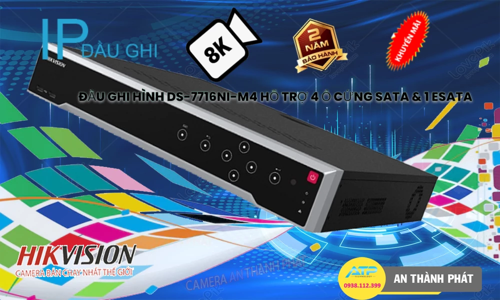Đầu Thu DS-7716NI-M4 Hikvision