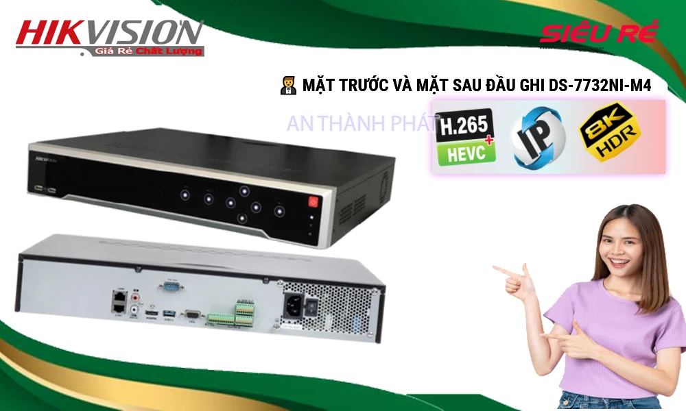 DS-7732NI-M4 Đầu Ghi Hình Đang giảm giá