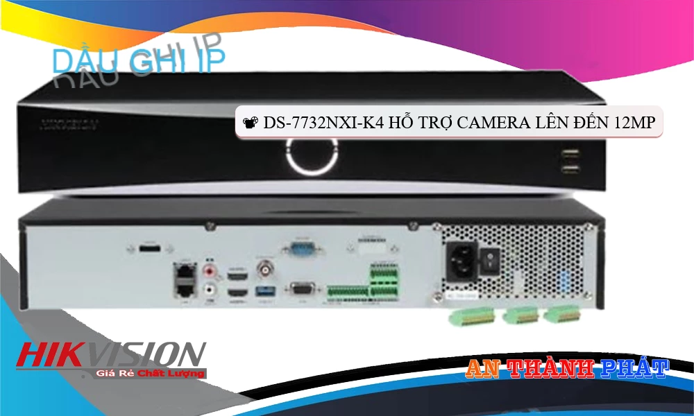 Đầu Ghi Camera DS-7732NXI-K4 Hikvision Với giá cạnh tranh Đầu Ghi Camera DS-7732NXI-K4 Hikvision Với giá cạnh tranh