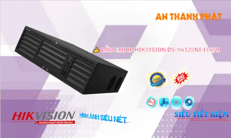 DS-96128NI-I16/H sắc nét Hikvision DS-96128NI-I16/H sắc nét Hikvision